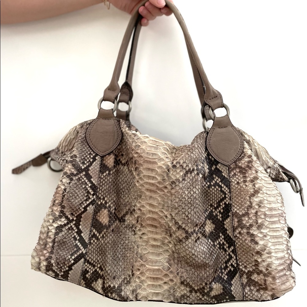 Reptile’s House Snake Print Bag - Picture 3 of 4